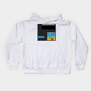 Dope Beat Machine Series #10 (w/Multi-Colored Pads - No Text) Kids Hoodie